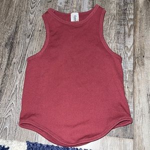 cropped tank top